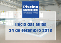 Piscina Municipal - Início das aulas
