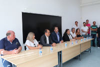 Secretária Estado da Educação na abertura do ano letivo em Arranhó