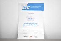 Site do Município de Arruda dos Vinhos distinguido