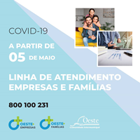 Comunidade Intermunicipal do Oeste cria linha de apoio às empresas e famílias da Região