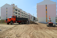 Novo espaço de jardim no Casal do Telheiro