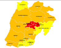 Aviso - Risco de Incêndio Florestal