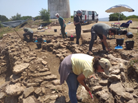 Trabalhos arqueológicos no sítio pré-histórico do Moinho do Custódio (2019-2020)