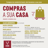 Compras a sua casa - entregas ao domicílio