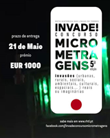 INVADE! Concurso de Micro-Metragens
