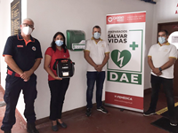 DAE - Desfibrilhadores Automáticos Externos - conclusão de instalação