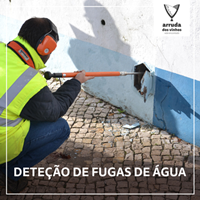 Deteção de fugas de água - Adoseiros, S. Tiago dos Velhos e Casais limítrofes