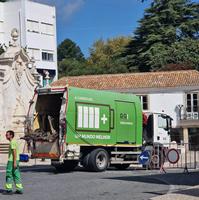 Limpeza, lavagem e desinfeção de Contentores de Resíduos Urbanos por todo o Concelho