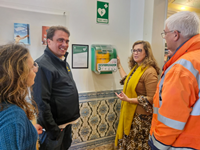 Programa Municipal de Desfibrilhação Automática Externa chega à Biblioteca Municipal