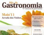 Maio será novamente o Mês da Gastronomia em Arruda dos Vinhos