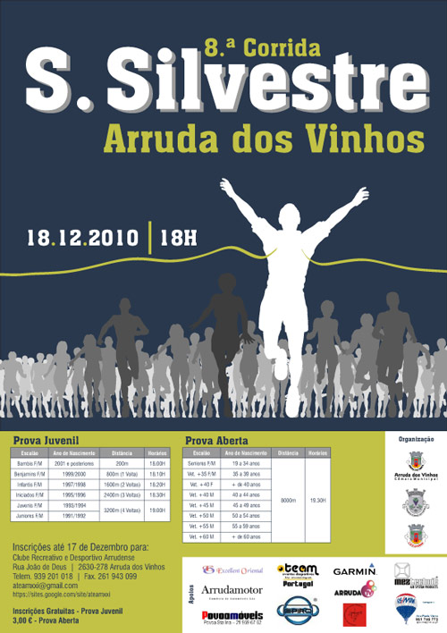 Normas, escalões, prémios e ficha de inscrição