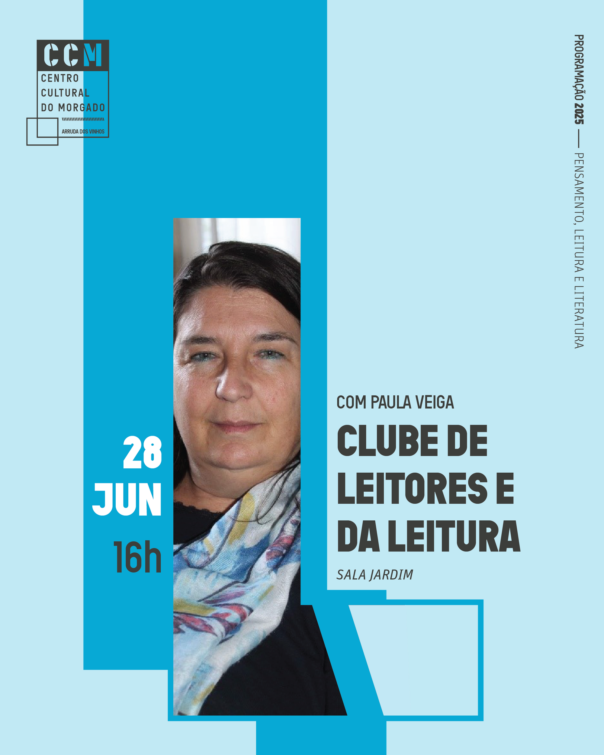 Clube de Leitores e da Leitura, com Paula Veiga