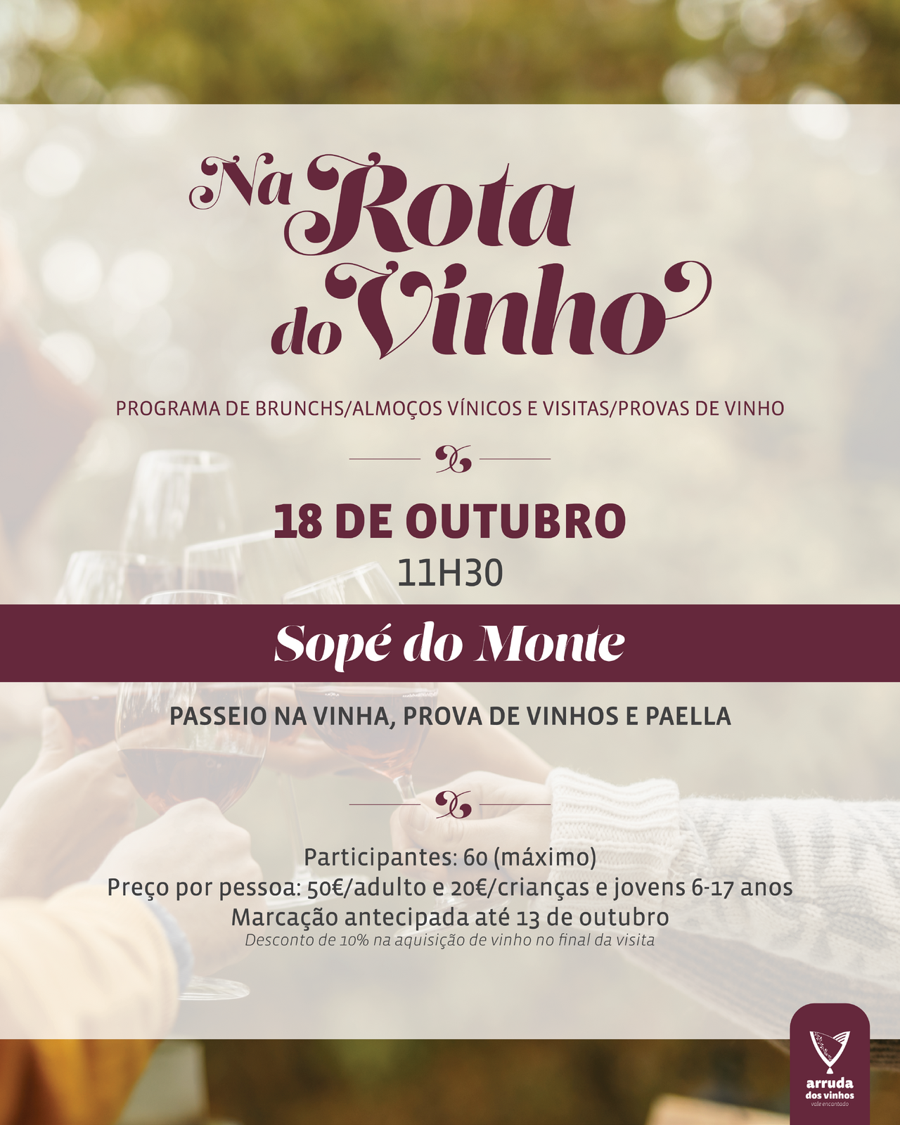 Na  Rota do Vinho - Sopé do Monte